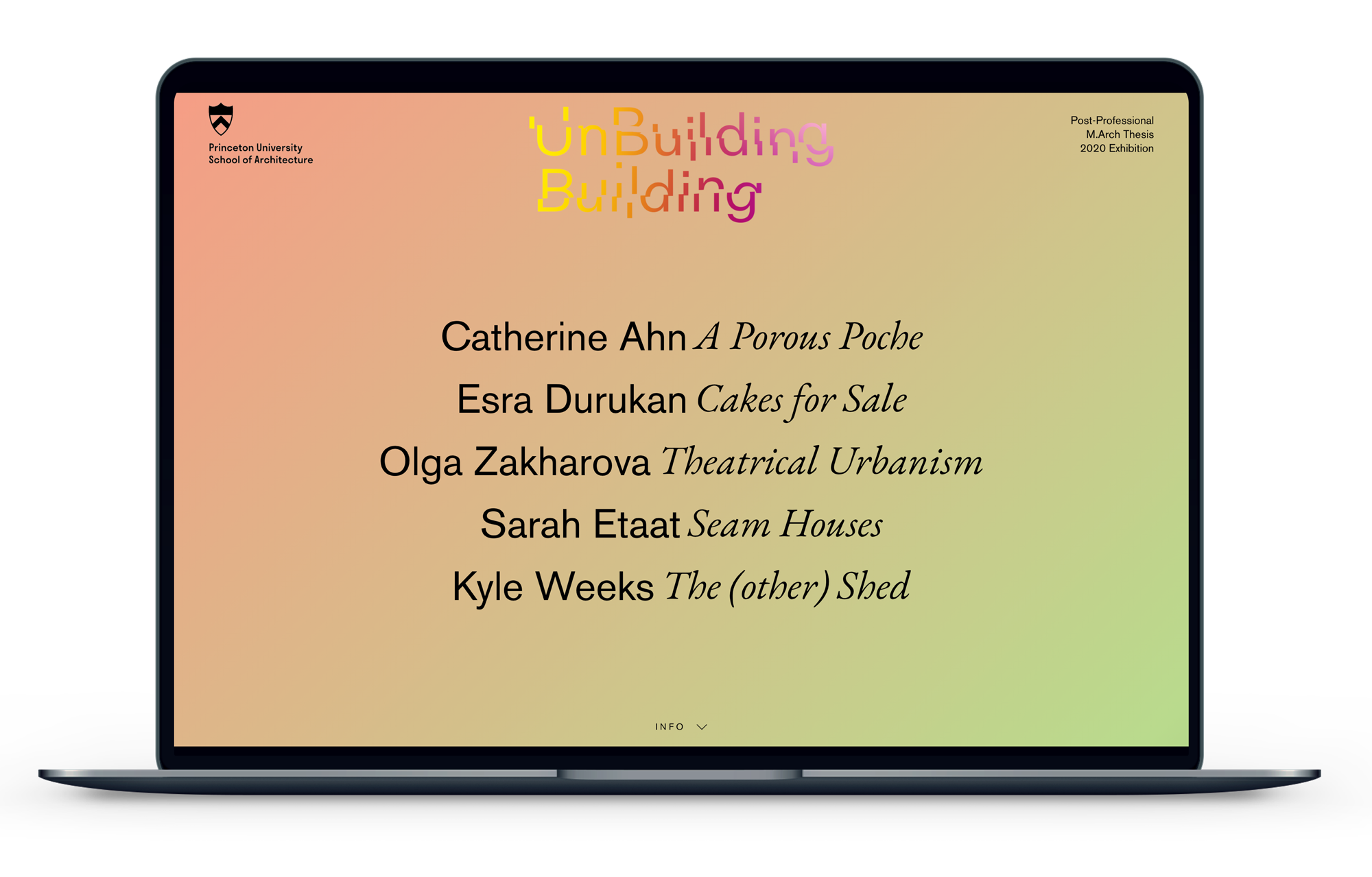 Building/Unbuilding by Princeton University